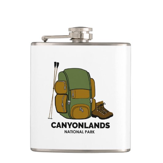 Canyonlands National Park Backpack Heupfles (Voorkant)