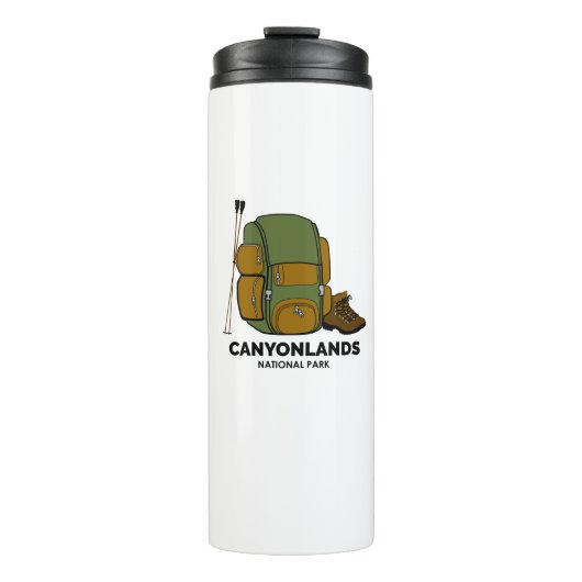Canyonlands National Park Backpack Thermosbeker (Voorkant)
