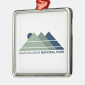Canyonlands National Park Mountain Sun Metalen Ornament (Links)