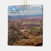 Canyonlands National Park Square Ceramic Ornament (Links)