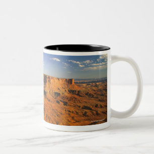 Canyonlands National Park, Utah, Verenigde Staten Tweekleurige Koffiemok