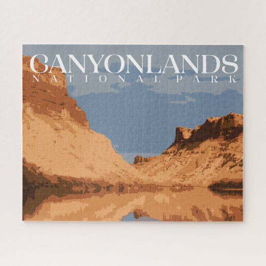 Canyonlands Puzzle, Puzzle du parc national (Horizontal)