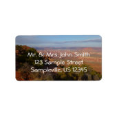 Canyonlands Uitzicht van Grand Uitzicht Point Trai Etiket (Voorkant)