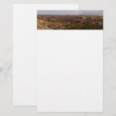 Canyonlands Uitzicht van Neck Springs Trail Briefpapier (Voorkant / Achterkant)