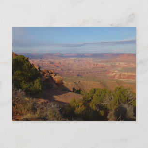 Canyonlands uitzicht vanaf Grand View Point Trail Briefkaart
