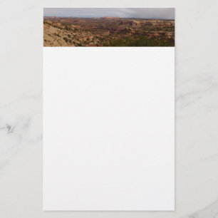 Canyonlands uitzicht vanaf Neck Springs Trail Briefpapier