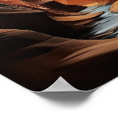 Canyons étroits Utah Impression d'art de paysage A (Coin)