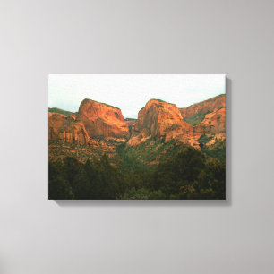 Canyons Kolob sur toile