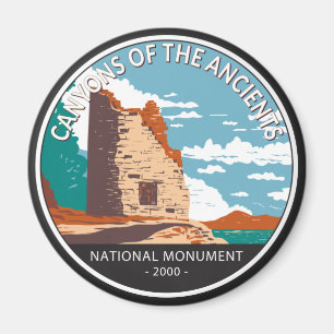 Canyons van de nationale monument van de Ouden Magneet