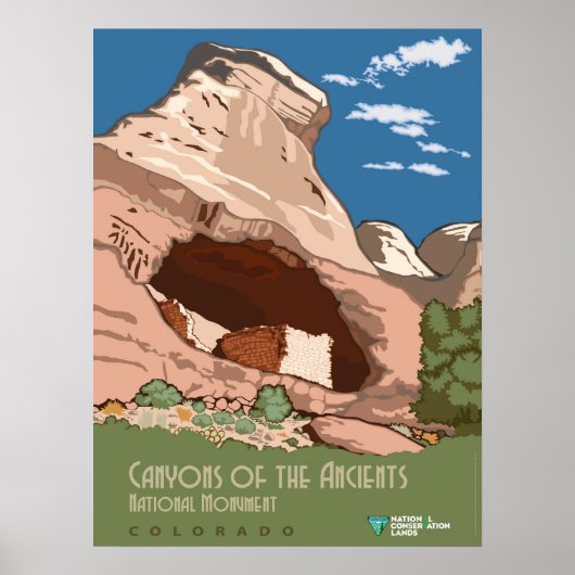 Canyons van de Ouden Poster (Voorkant)