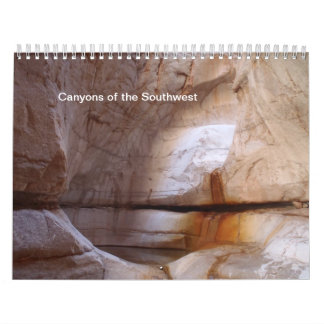 Canyons van het zuidwesten kalender