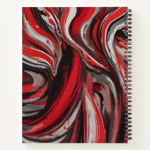 Caos en Rojo, Blanco y Negro Notitieboek (Achterkant)