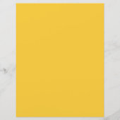 Caoutchouc de Noël Papier à lettres orange jaune (Dos)
