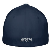 Cap, Afrique du Sud brodé casquettes et casquettes (Dos)
