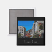Cap Afrique du Sud Magnet de rue Cityscape (Recto/Verso)