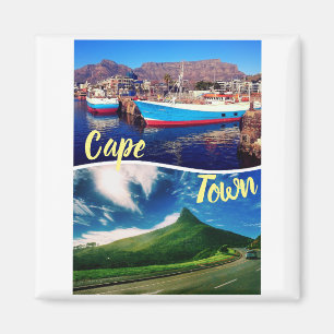 Cap Afrique du Sud Marina Lion's Head Magnet