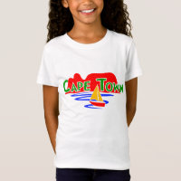 Cap Afrique du Sud T-shirts pour filles ou enfants
