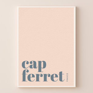 Cap Ferret Frankrijk modern stad Poster