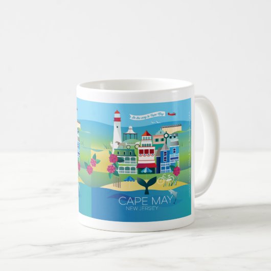 Cap mai 11 oz ou 15 oz Mug (Devant droit)
