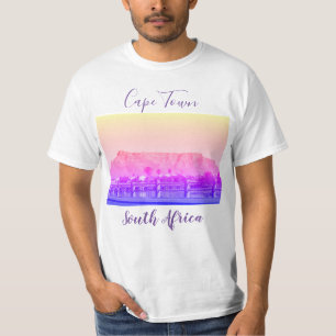 Cap Town Table Mountain View Paysage T-Shirt