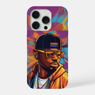 Capa de Celular - Street graffiti art Hip Hop iPhone 15 Pro Hoesje