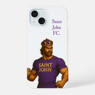 Capa De Iphone 15 Saint John FC. iPhone 15 Hoesje