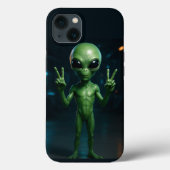 CAPA PARA CELULAR Extraterrestre futurista Case-Mate iPhone Case (Achterkant)