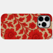 capa para celular Floral Vermelho em design Case-Mate iPhone Case (Achterkant (horizontaal))