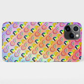 Capa Para iPhone RAINBOW Love Lgbtqia+ Hoesje (Achterkant horizontaal)