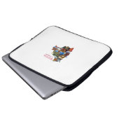 Capa para laptop Bolivia en afbeeldingen Laptop Sleeve (Voorkant onderkant)