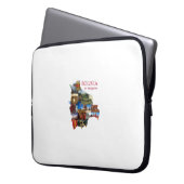 Capa para laptop Bolivia en afbeeldingen Laptop Sleeve (Voorkant Links)