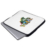 Capa para laptop recuerdo de Bolivia Laptop Sleeve (Voorkant onderkant)