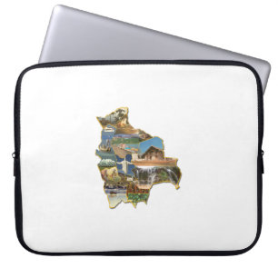 Capa para laptop recuerdo de Bolivia Sleeve