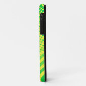Capa Verde e Amarelo Case-Mate iPhone Case (Achterkant/links)
