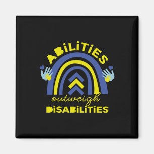Capabilities Weeghed Disabilities Down Syndrome GI Magneet