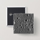 Capaciteit van de landingsplaats Apollo 11 Vierkante Button 5,1 Cm (Voorkant /achterkant)