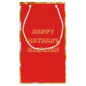 Capaciteitzak voor filmtheater klein cadeauzakje (Achterkant)