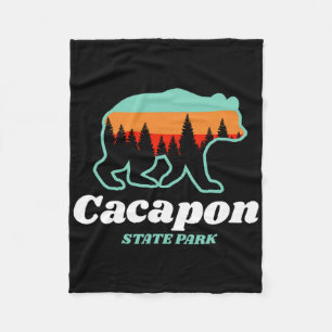 Capacon State Park West Virginia Beer Zomer  Fleece Deken