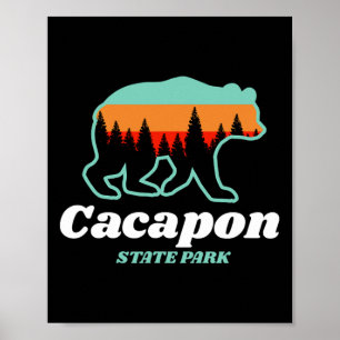Capacon State Park West Virginia Beer Zomer Poster
