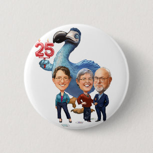 Capclave 25e Jubileum Button