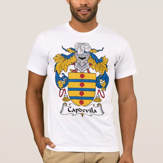 Capdevila Family Crest T-shirt (Voorkant)