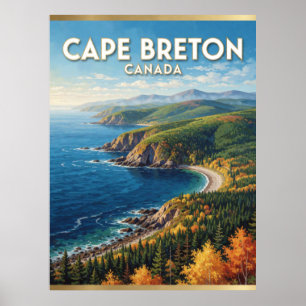 Cape Breton Canada Atlantisch Hoogland Poster