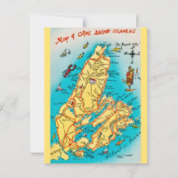 Cape Breton-eilanden ansichtkaart