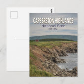 Cape Breton Highlands National Park Canada Briefkaart (Voorkant / Achterkant)