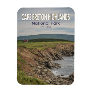 Cape Breton Highlands National Park Canada  Magneet