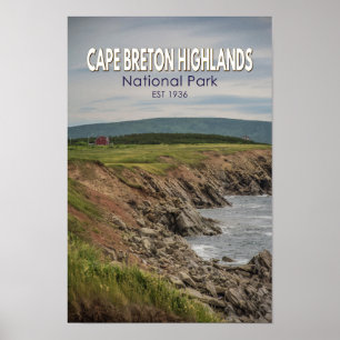 Cape Breton Highlands National Park Canada  Poster