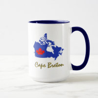 Cape Breton houdt van Canada Dag mok koffiekopje