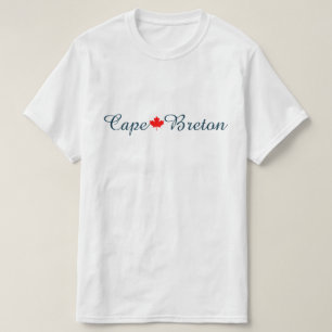 Cape Breton Nova Scotia Halifax past Canada aan T-shirt