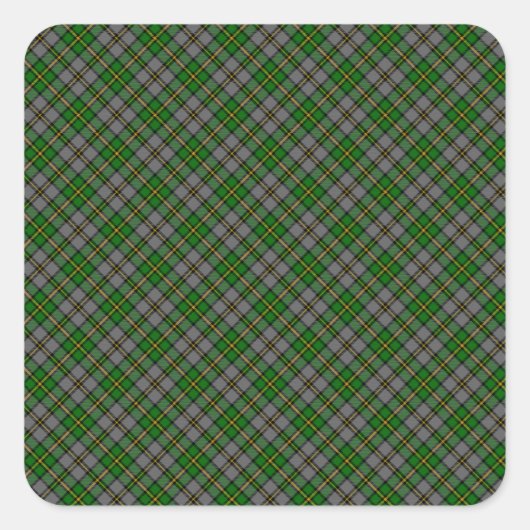 Cape Breton Tartan Afdruk (Canada) Vierkante Sticker (Voorkant)