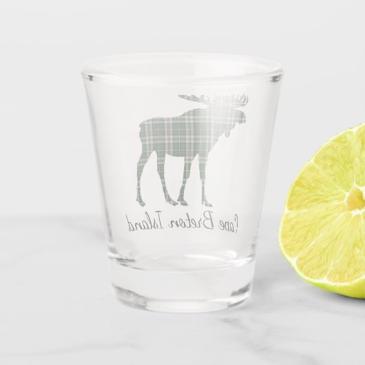 Cape Breton tartan vloed glas (Achterkant)